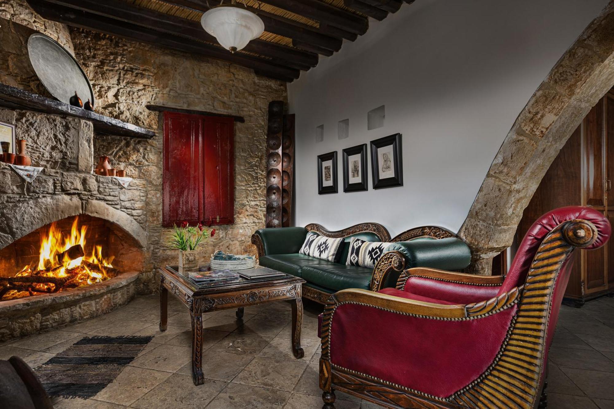 Oinoessa Traditional Boutique Guest Houses Lofou Bagian luar foto